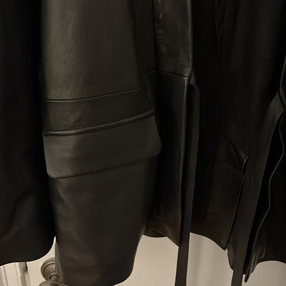 AMBUSH - black Lambskin kimono style jacket of the highest order. What a piece! - Picture 4 of 7